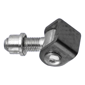 PSG bisagra de puerta para soldar regulable M12 acero galvanizado