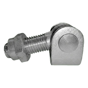 Bisagra de puerta regulable para soldadura M20 acero galvanizado