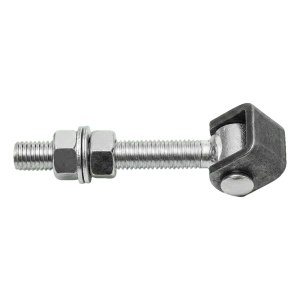 Bisagra regulable larga M16 de acero galvanizado para verjas y portones