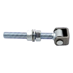 Bisagra regulable larga M16 para puertas batientes – acero galvanizado (seger)