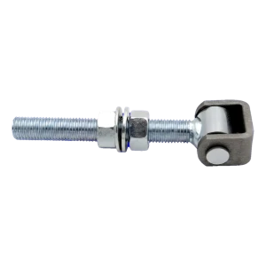 PSG bisagra de puerta de acero regulable M16 con perno – galvanizada, 150 mm