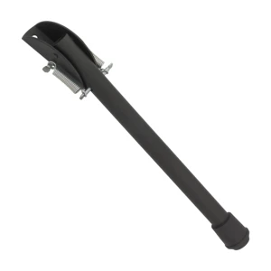 PSG patilla bloqueadora de puerta de acero 220 mm negra – tope resorte