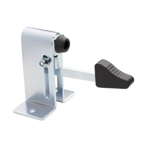 Tope regulable PSG para puertas batientes con bloqueo - receptor 50 mm, acero galvanizado