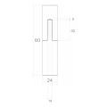 PSG bisagra torneada para puertas FI 24×80 con bola para puertas batientes 001-472 (2)