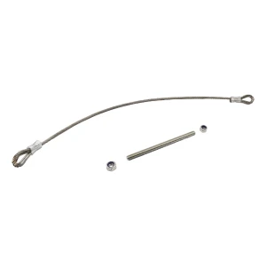 Cable de seguridad PSG de acero inoxidable para puerta batiente 700 mm