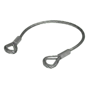 Comunello cable de seguridad para hoja de puerta galvanizado de acero 500 mm