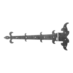 POSTAL bisagra decorativa de banda derecha acero 525 mm – decorativa