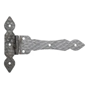 Postal – bisagra decorativa de banda de acero H148 × L240 mm, grosor 3 mm