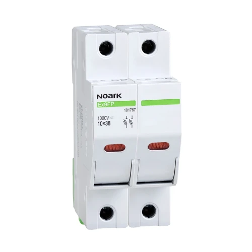 Base portafusibles, 30 A, 1000 V CC, 2 polos, DC-20B, indicador óptico de disparo PV-200-101767