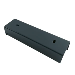 Perfil angular conector soporte para murete 200x55 antracita grafito