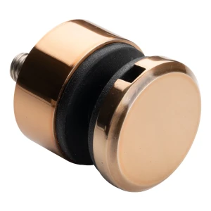 Soporte puntual para vidrio 6-12 mm fi 30/13/M8x40 AISI 304 sistema plano cobre
