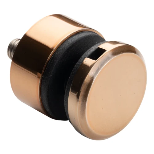 Soporte puntual para vidrio 6-12 mm fi 30/13/M8x40 AISI 304 sistema plano cobre 000-481 (1)