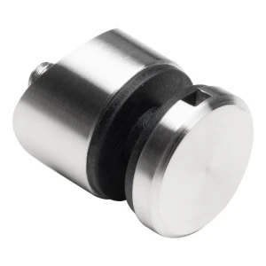 Soporte puntual para vidrio 6-12mm fi 30/13/M8x40 AISI304 sistema 42,4 satinado