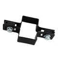 Abrazadera intermedia para paneles de valla 40x60 mm negro GPV-700-02 (2)