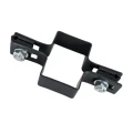 Abrazadera intermedia para paneles de valla 60x40 antracita grafito GPV-700-01 (2)