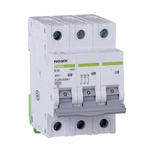 Interruptor automático 6 kA, ch-ka B, 16 A, tripolar PV-200-100053