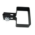 Abrazadera final para paneles de valla 40x60 mm negra GPV-700-12 (2)