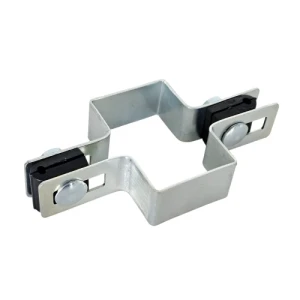 Abrazadera intermedia para paneles de vallado 60x40 galvanizado