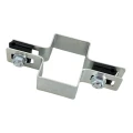 Abrazadera intermedia para paneles de valla 40x60 mm galvanizada GPV-700-04 (2)