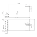 Gancho ancho para teja curva 300mm - Acero inoxidable PV-08-27 (2)