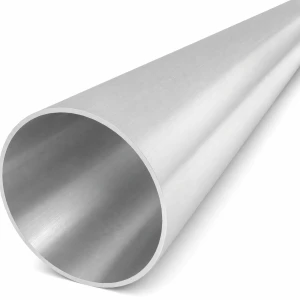 Tubo de aluminio redondo Ø90×2 mm EN AW-6060 T66 – longitud 2000 mm