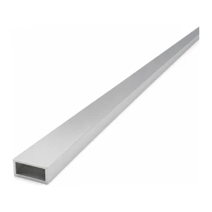 Tubo rectangular de aluminio 10×20×1,5 mm – perfil cerrado EN AW-6060 L=2000 mm