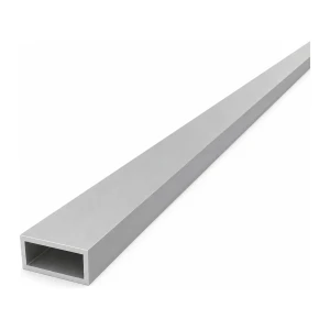 Tubo rectangular de aluminio 15×30×2 mm – perfil cerrado EN AW-6060, L=2000 mm