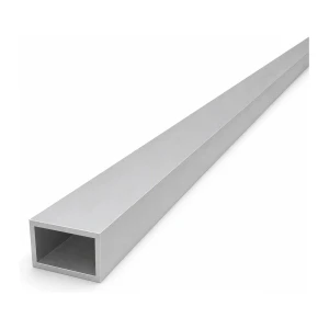 Tubo de aluminio rectangular 20×30×2 mm – perfil cerrado EN AW-6060, L=2000 mm
