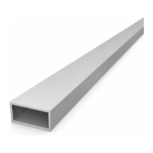 Tubo de aluminio rectangular 20×40×2 mm EN AW-6060 – longitud 2000 mm