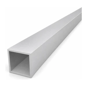 Tubo de aluminio cuadrado 40×40×3 mm – perfil cerrado L=2000 mm