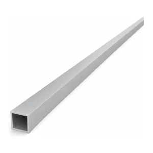 Tubo de aluminio cuadrado 15×15×1,5 mm – perfil cerrado PA38 L=2000 mm