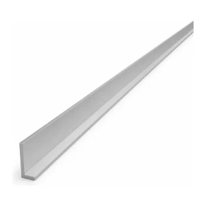 Ángulo de aluminio de alas desiguales 20×10×2 mm – perfil en L, longitud 2000 mm