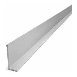 Ángulo de aluminio de lados desiguales 40×20×2 mm – perfil L, longitud 2000 mm