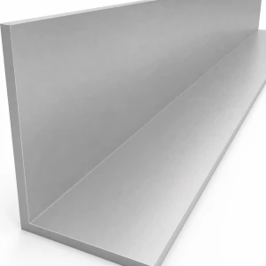 Ángulo de aluminio de alas desiguales 150×100×10 mm – perfil L, longitud 2000 mm