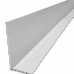 Ángulo de aluminio de alas desiguales 100×50×3 mm – perfil L, longitud 2000 mm