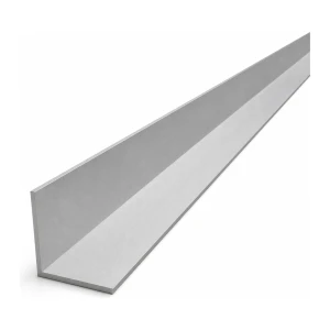 Ángulo de aluminio de alas iguales 40×40×2 mm – perfil L, longitud 2000 mm