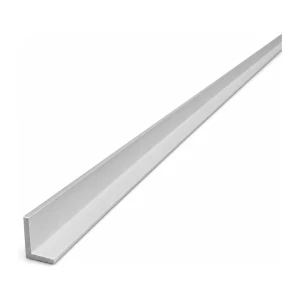 Ángulo de aluminio equilátero 15×15×2 mm – perfil L, longitud 2000 mm