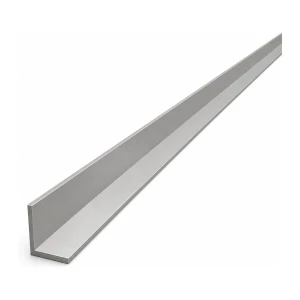 Ángulo de aluminio equilátero 20×20×2 mm – perfil L, longitud 2000 mm