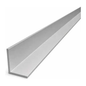 Ángulo de aluminio de lados iguales 40×40×3 mm – perfil L, longitud 2000 mm