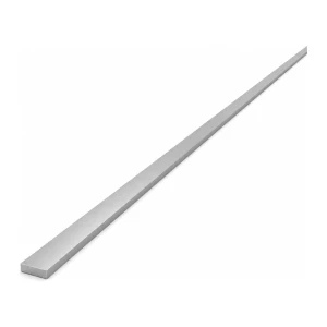 Pletina de aluminio EN AW-6060 10×3 mm, longitud 2000 mm