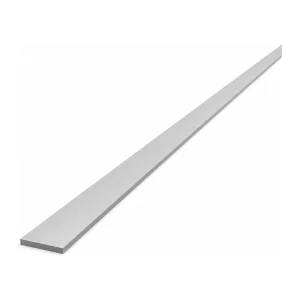 Pletina de aluminio 20×2 mm EN AW-6060 T64 – longitud 2000 mm