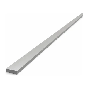 Pletina de aluminio EN AW-6060 18×5 mm, longitud 2000 mm