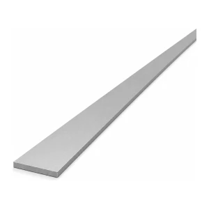 Pletina de aluminio 25×3 mm EN AW-6060 T64 – longitud 2000 mm