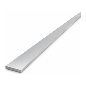 Pletina de aluminio EN AW-6060 25×4 mm, longitud 2000 mm