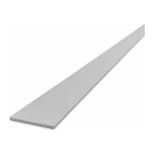 Pletina de aluminio EN AW-6060 T64 – 40×2 mm, longitud 2000 mm