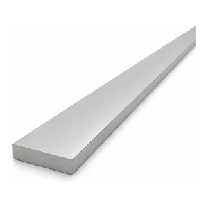 Pletina de aluminio EN AW-6060 T64 – 40×10 mm, longitud 2000 mm