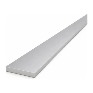 Pletina de aluminio 50×8 mm EN AW-6060 – perfil plano L=2000 mm