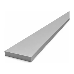Pletina de aluminio EN AW-6060 T64 60×10 mm, longitud 2000 mm