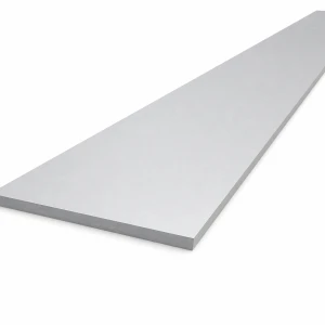 Pletina de aluminio EN AW-6060 T64 100×5 mm – longitud 2000 mm