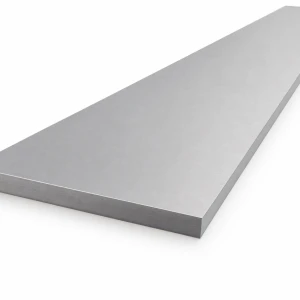 Pletina de aluminio EN AW-6060 120×10 mm – perfil plano L=2000 mm